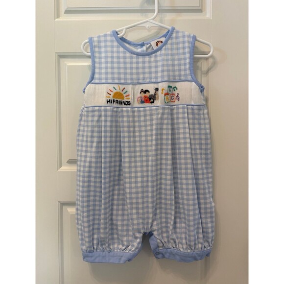 Ms. Rachel smocked romper - Picture 1 of 3
